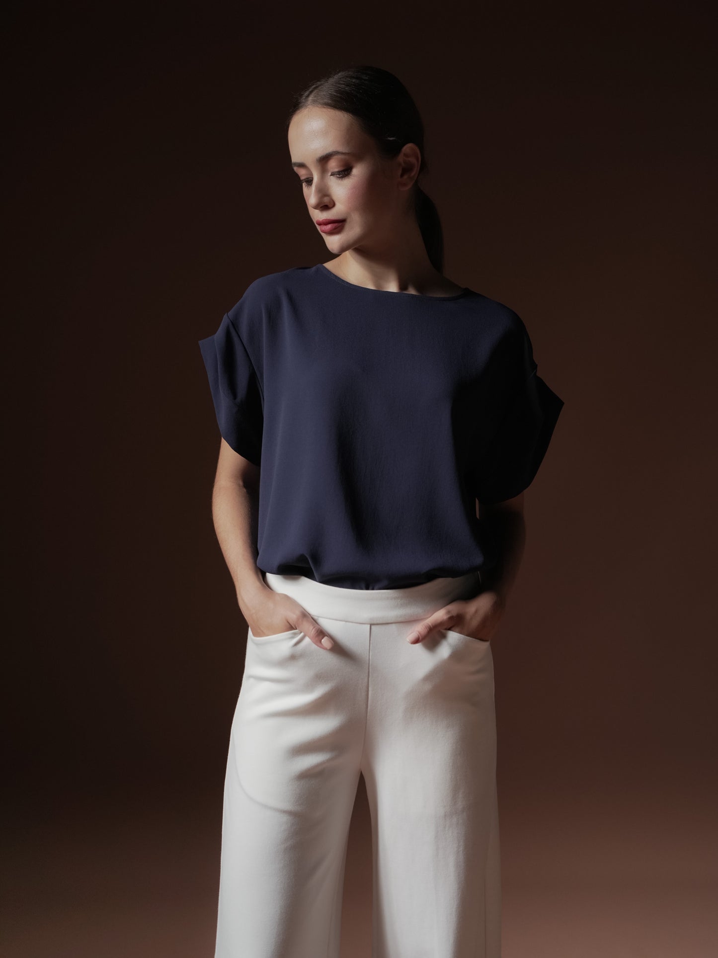 Danna Two-way Sleeve Blouse
