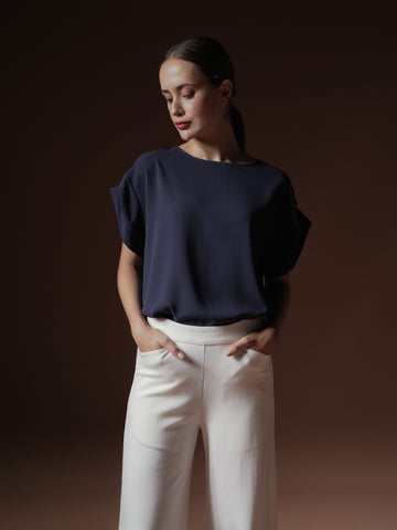 Danna Two-way Sleeve Blouse