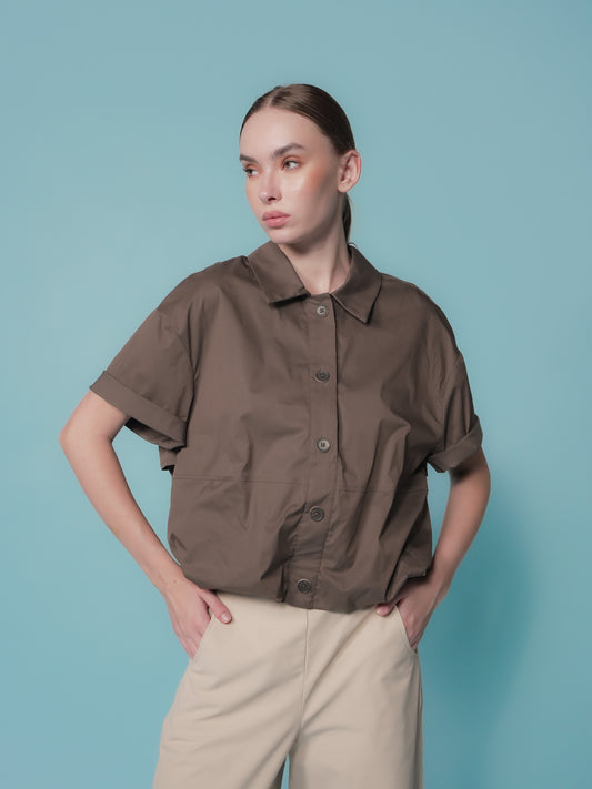 Emmy Bubble Hem Polo