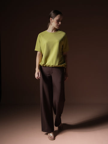 Malou Raglan Toggle Hem Top
