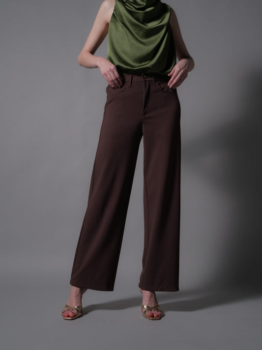 Elijah Contrast Button Pants