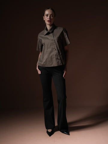 Hilton Slanted Placket Polo