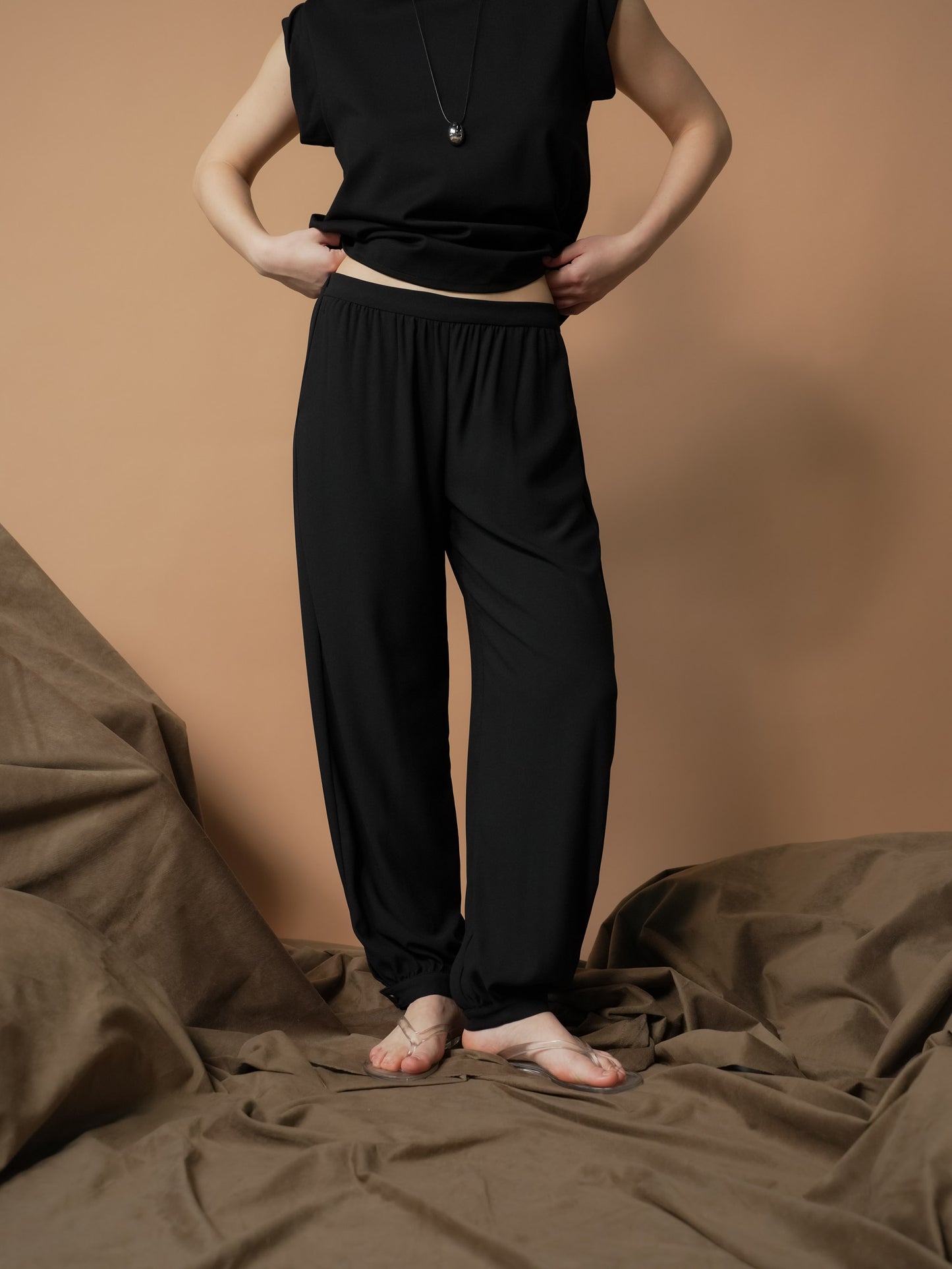 Constantine Crepe Harem Pants