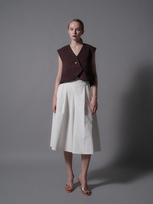 Tala Single Button Vest Top