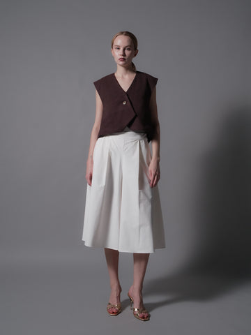 Tala Single Button Vest Top