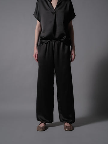 Geneva Flowy Sateen Pants
