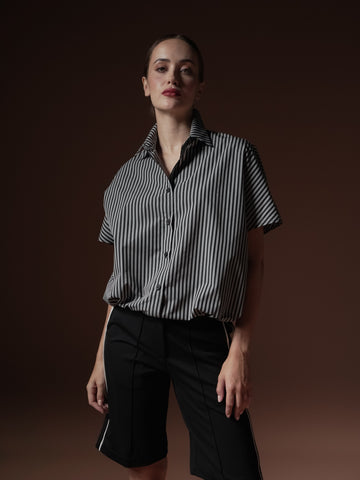 Jodi Striped Loose Blouse
