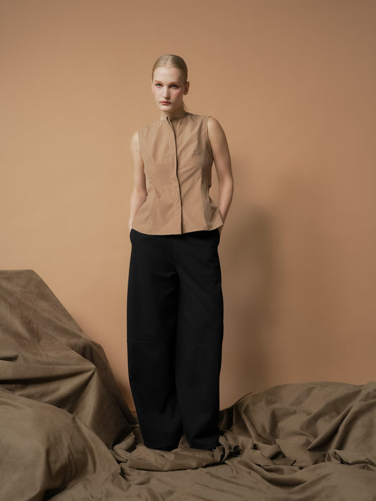 Ariana Open Back Sleeveless Top