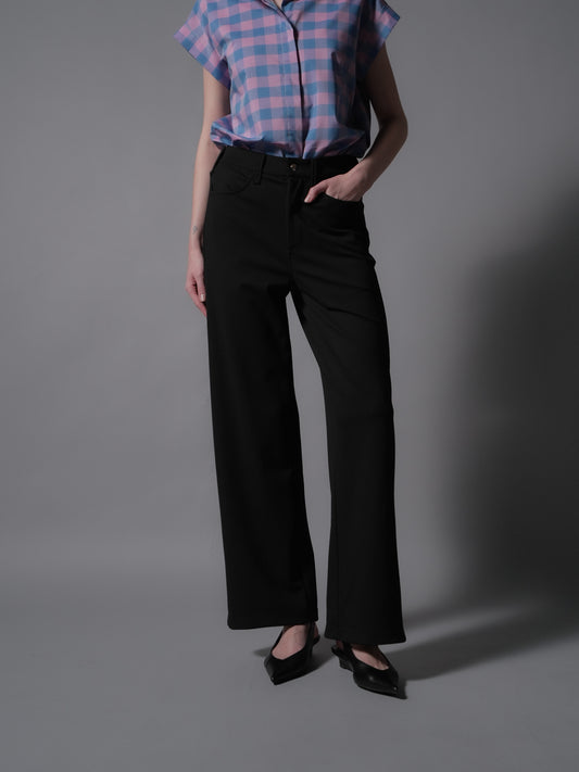 Elijah Contrast Button Pants