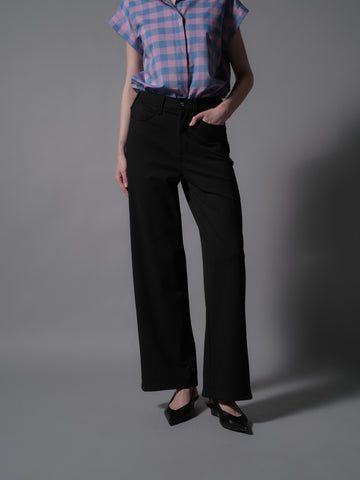 Elijah Contrast Button Pants
