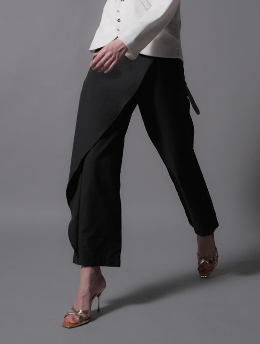 Carson Overlap Panel Pants