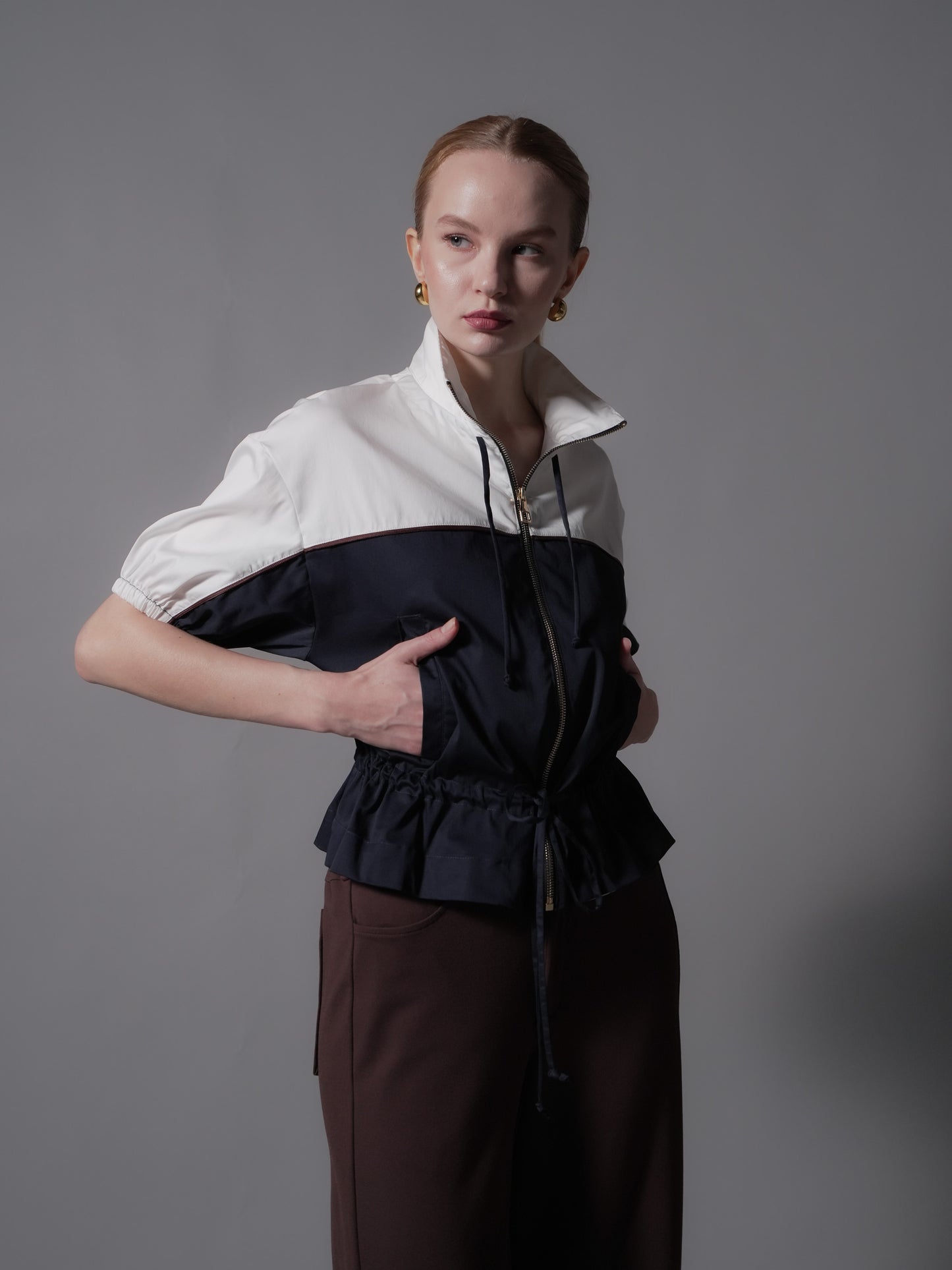 Alaia 2-Tone Top