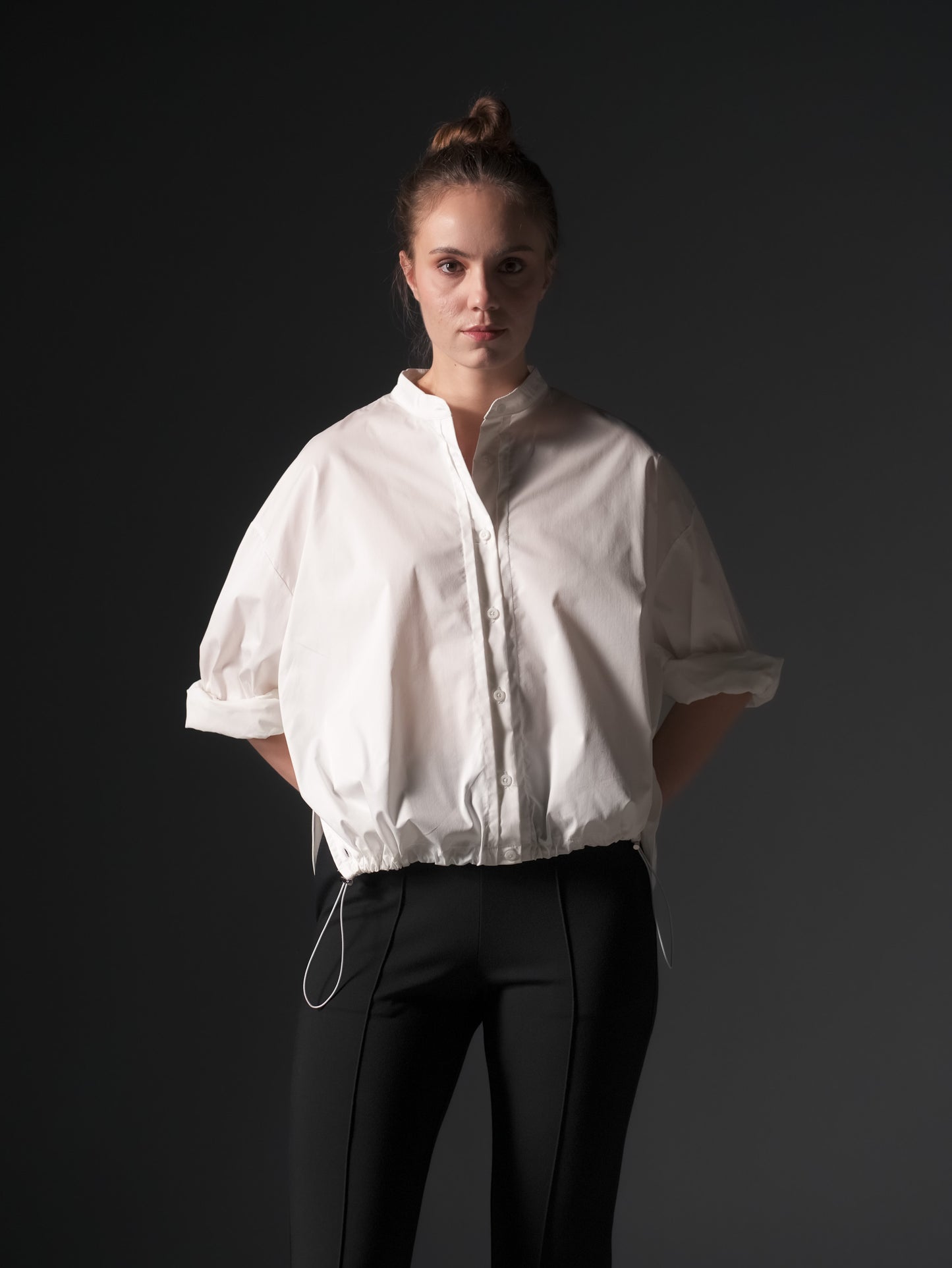 Jandi Long Sleeve Polo Top