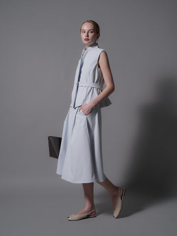 Carat One Side Belted Vest