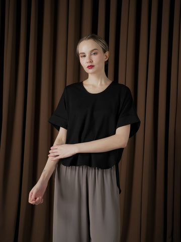 Lolit V-neck Long Back Top