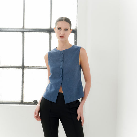 AJ Button Vest