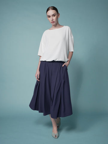 Lino Pleated Culottes