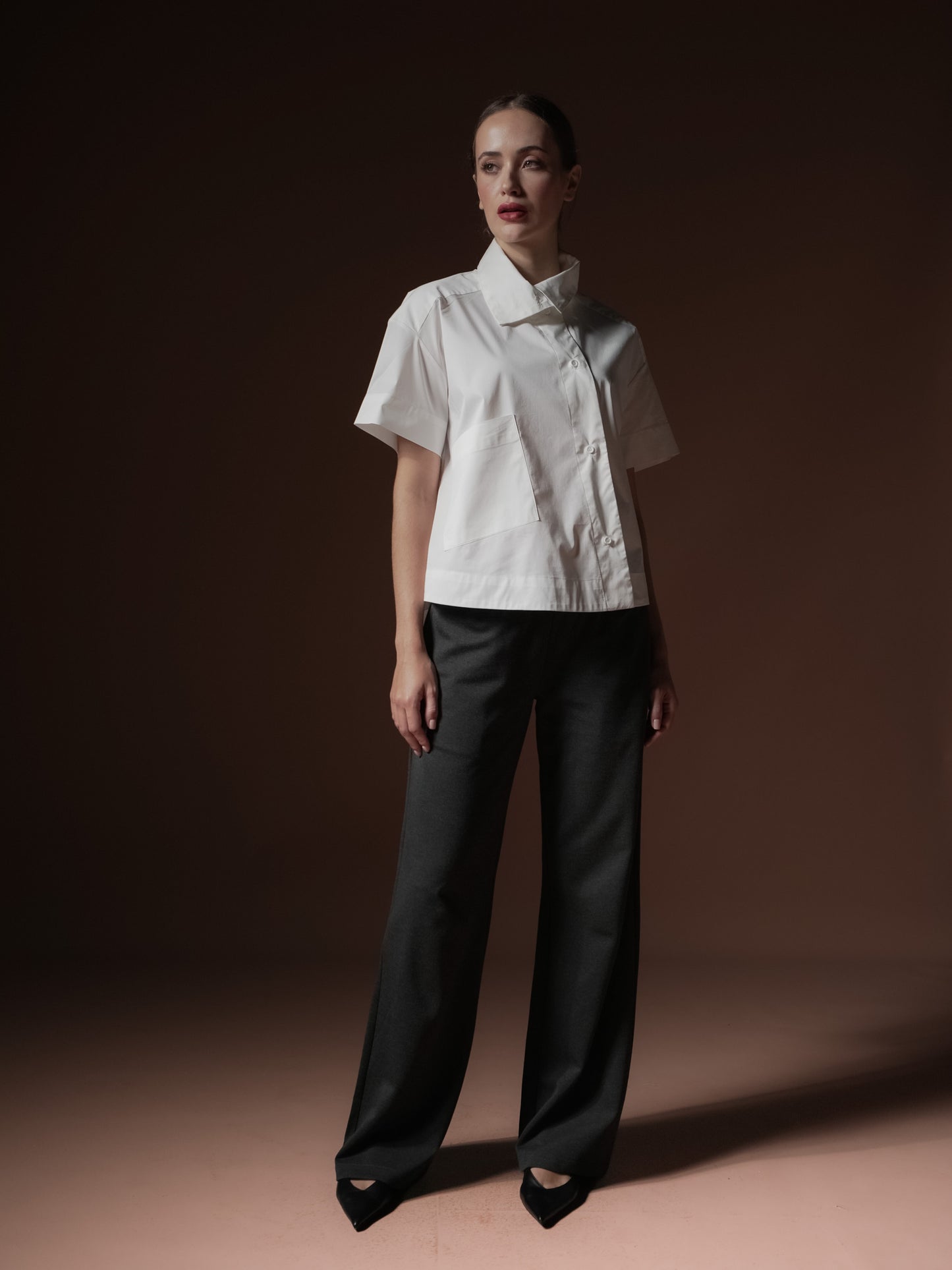 Hilton Slanted Placket Polo