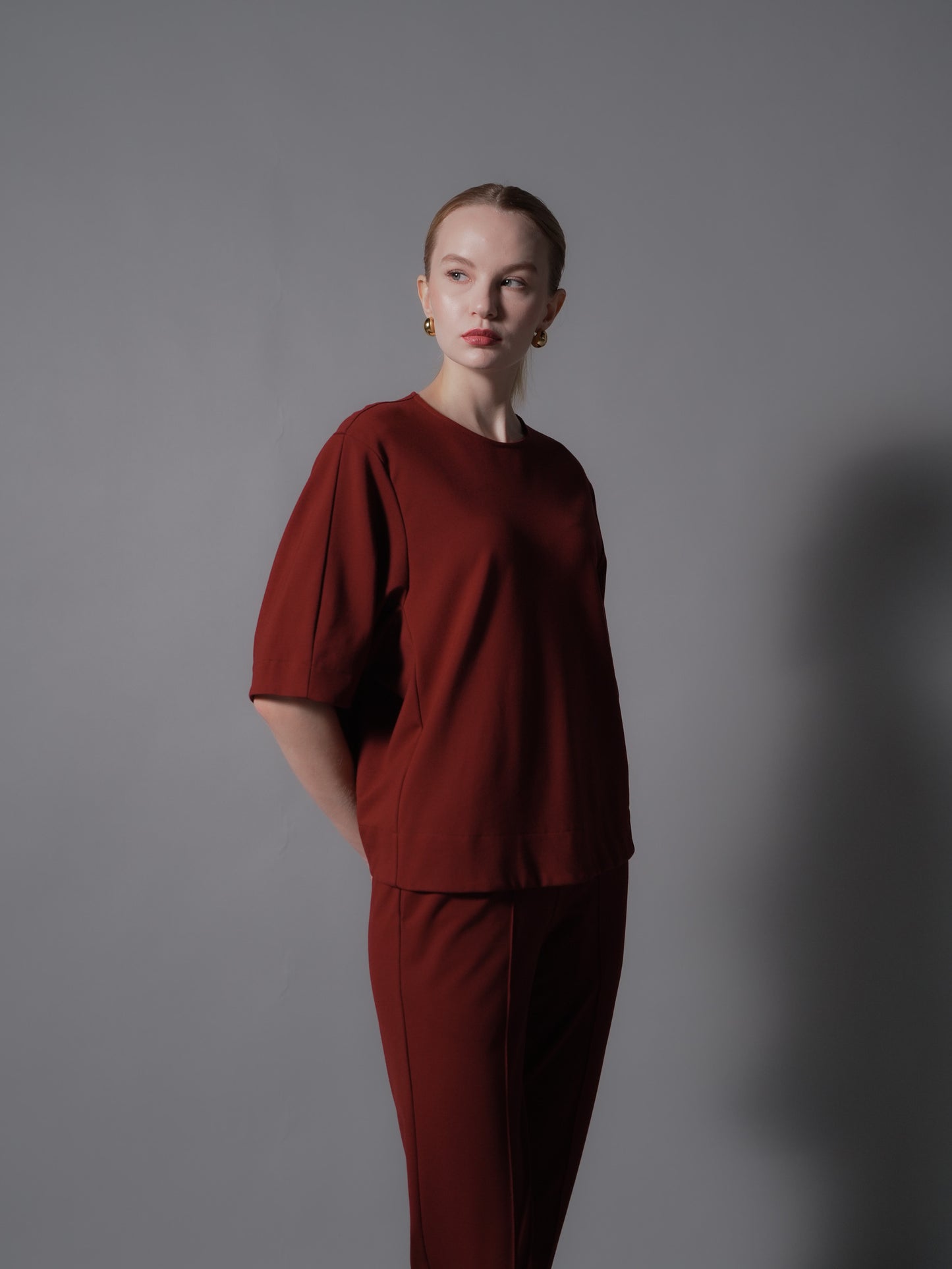 Rosalia Loose Zipped Blouse