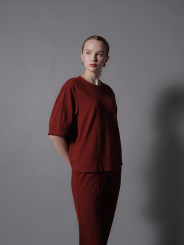 Rosalia Loose Zipped Blouse