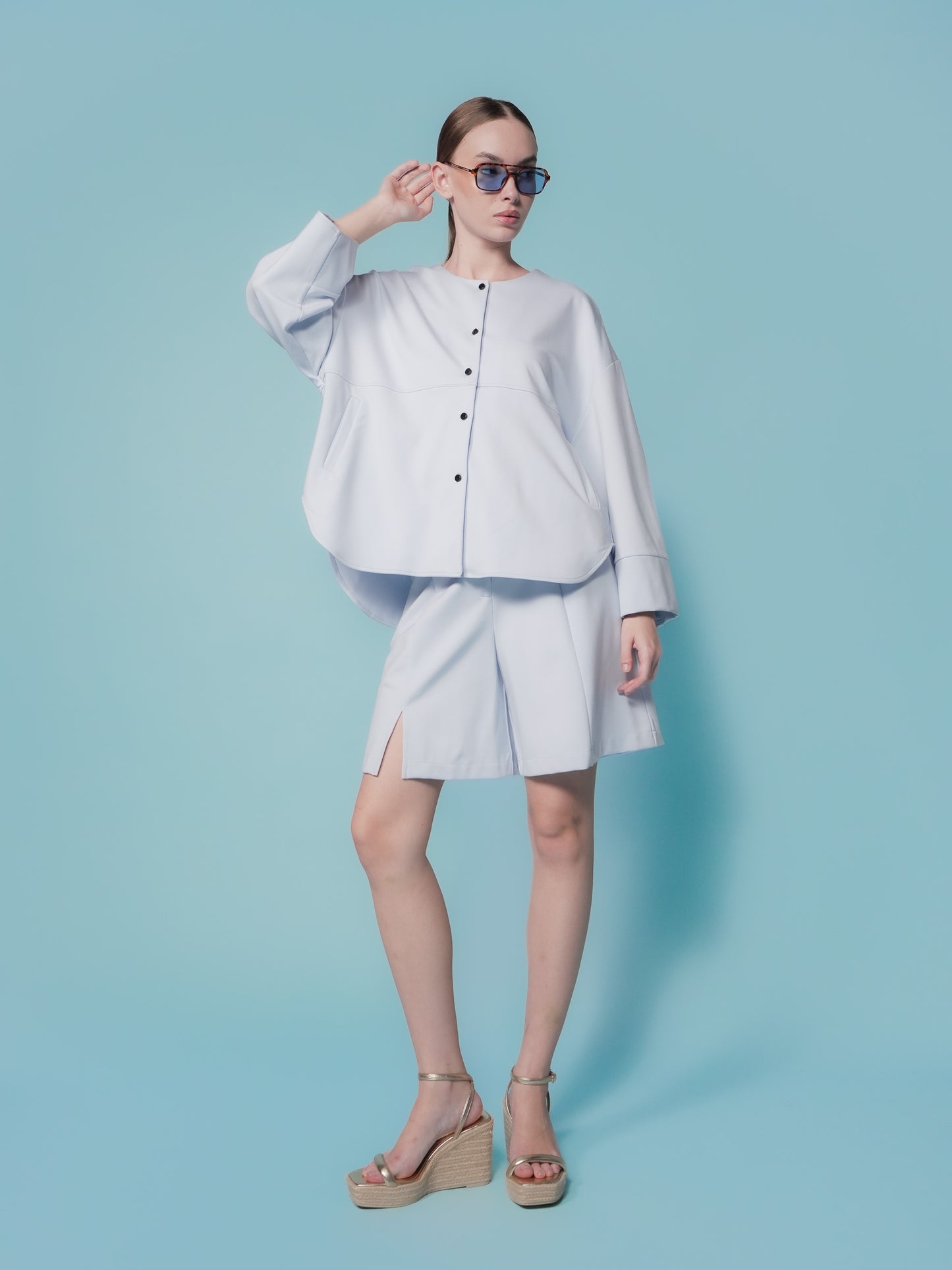 Elina Round Neck Jacket