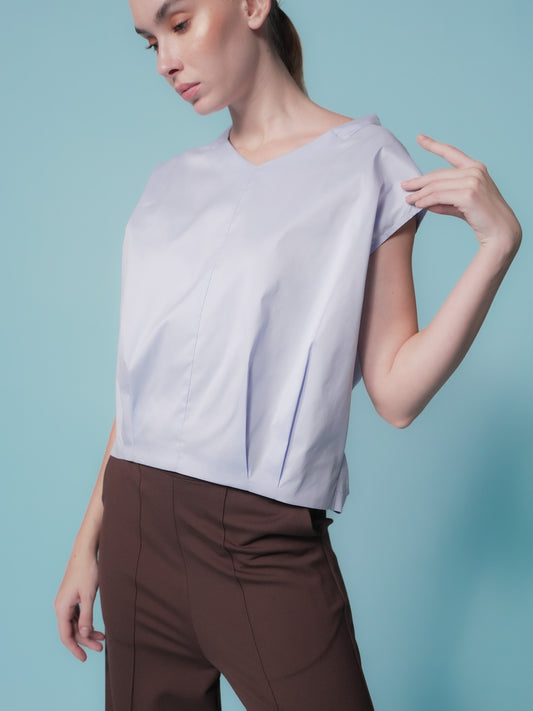 Shaina V-neck Blouse Top