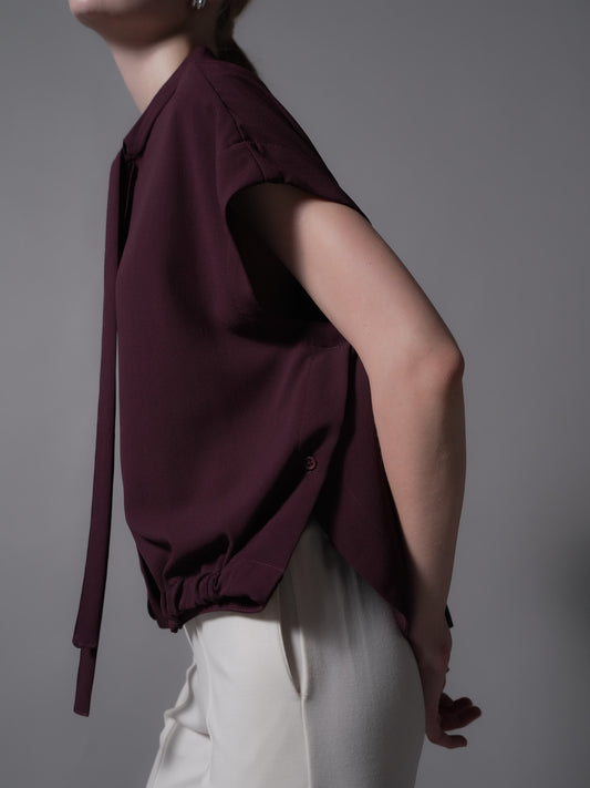 Miriam Tie Ribbon Blouse