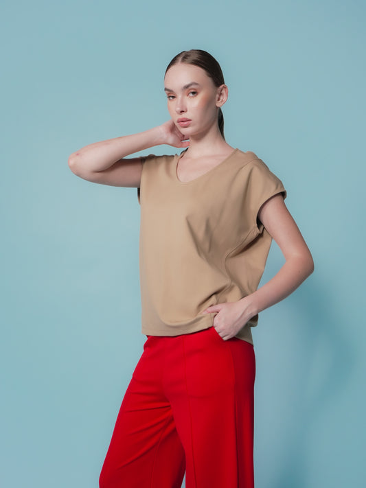 Billy Sleeveless Loose Top