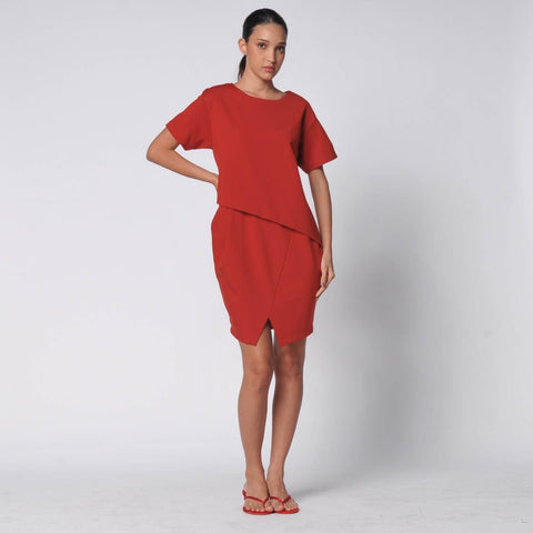 Addison Overlap Dress