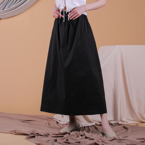 Jada Full-Garter Maxi Skirt
