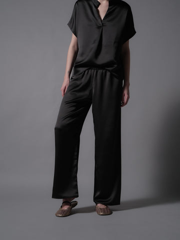 Geneva Flowy Sateen Pants