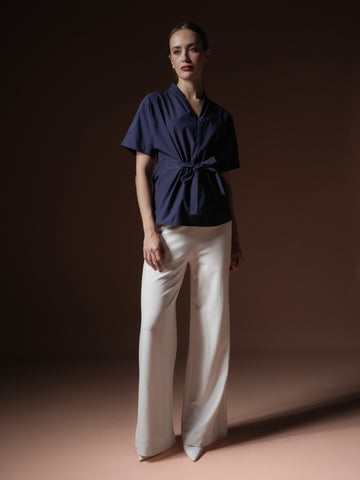 Venus V-Neck Pull Waist Top