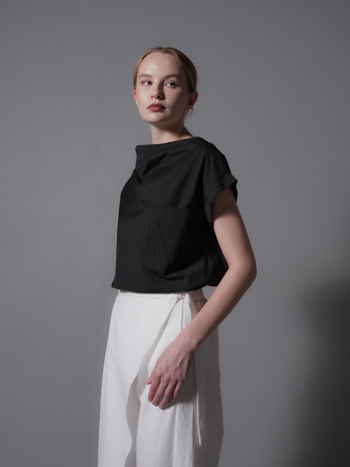 Hilda Cowl Neck Top