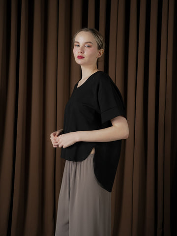 Lolit V-neck Long Back Top