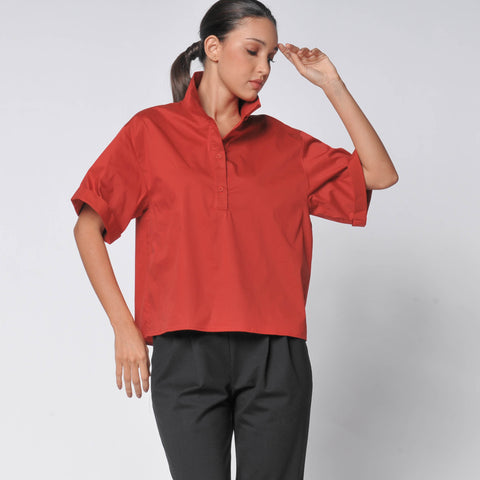 Lei High-Neck Polo