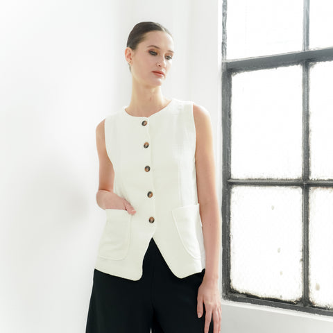 Samantha Long Vest