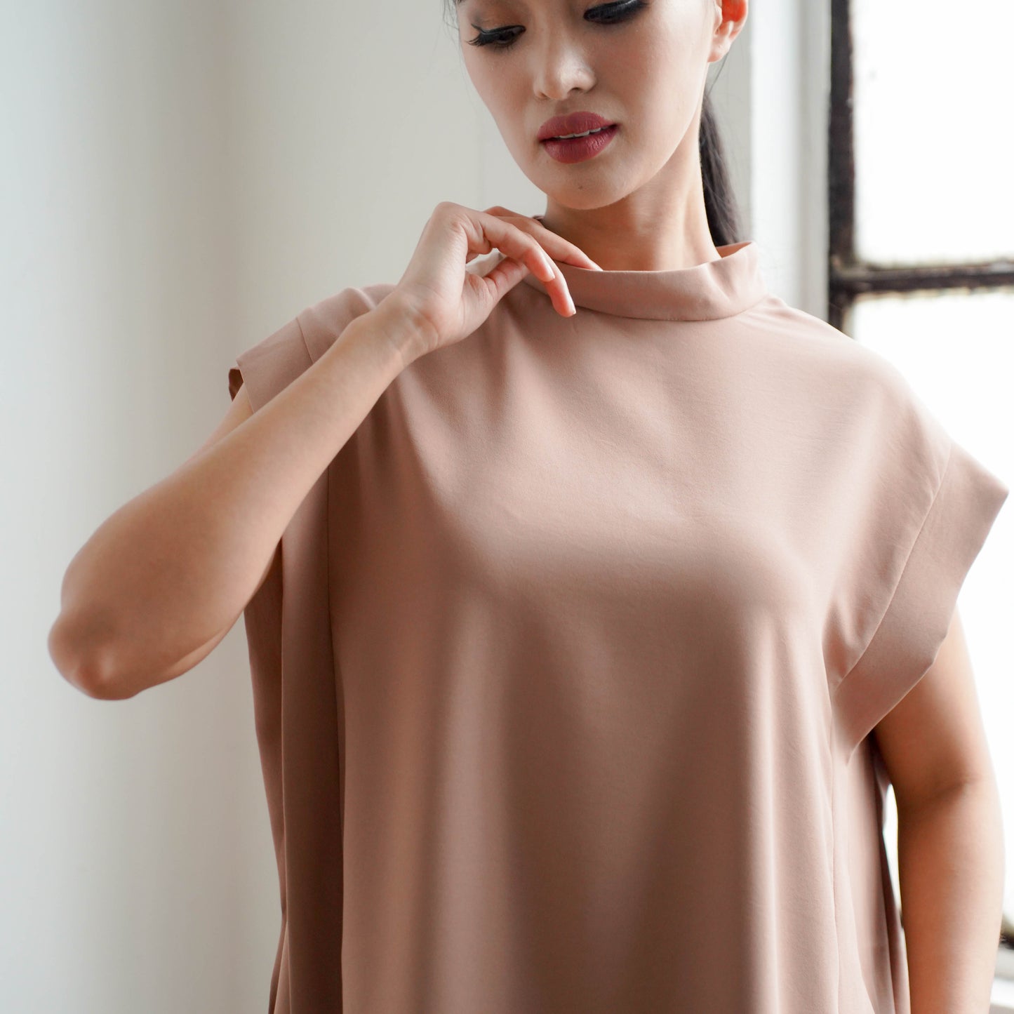 Palma Loose Crepe Top