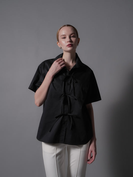 Sabina Tie Closure Polo