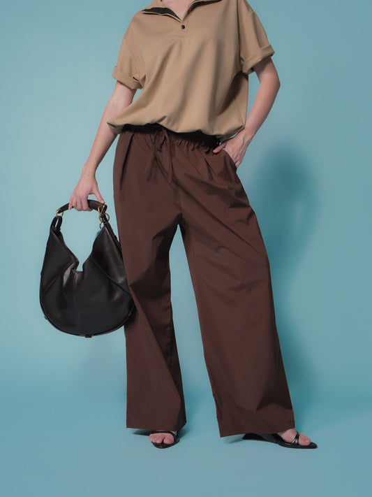 Elry Tie Pull Up Pants