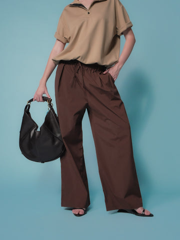 Elry Tie Pull Up Pants