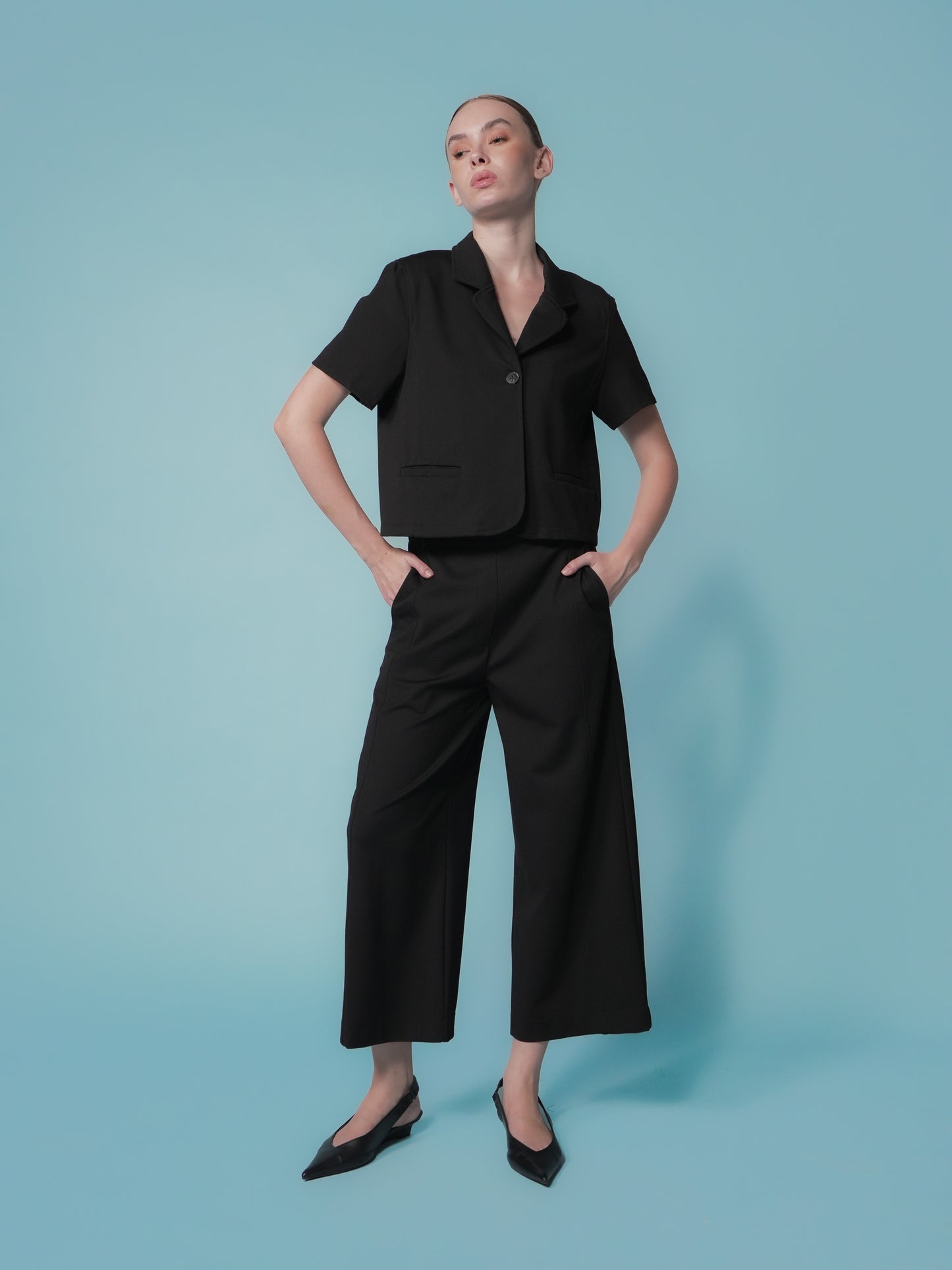 Yeng Semi Crop Blazer