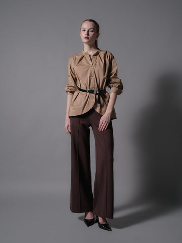 Paulina Open Placket Polo
