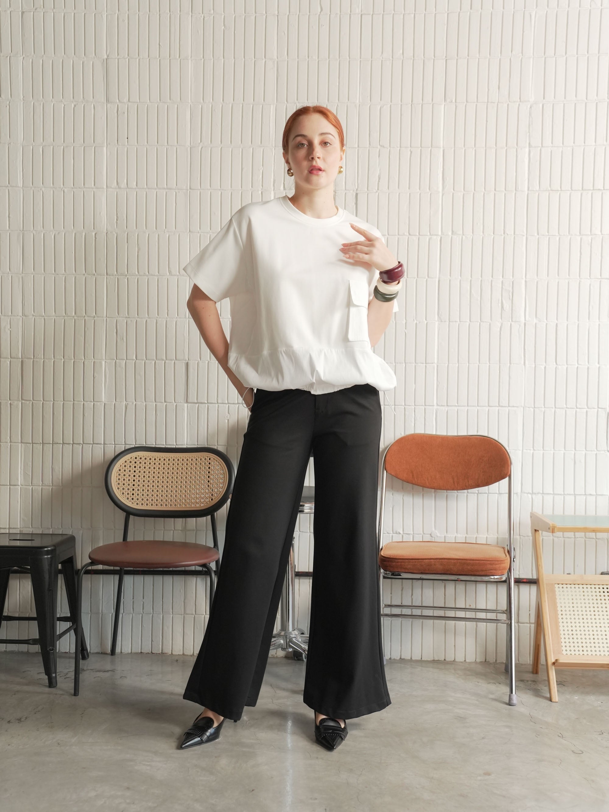 Nonie Toggle Top – Mosaic