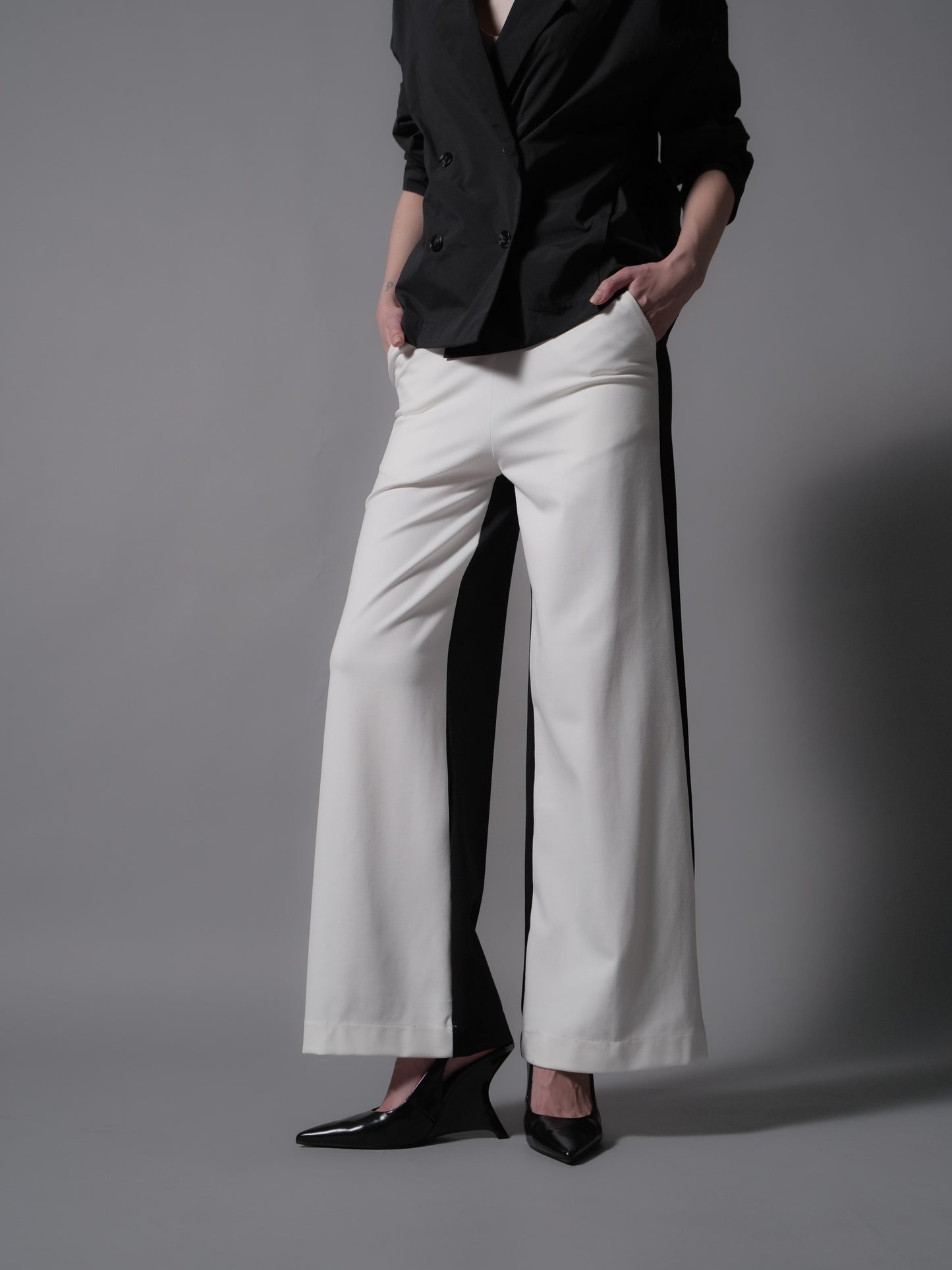 Caramia Two-Tone Wide Pants