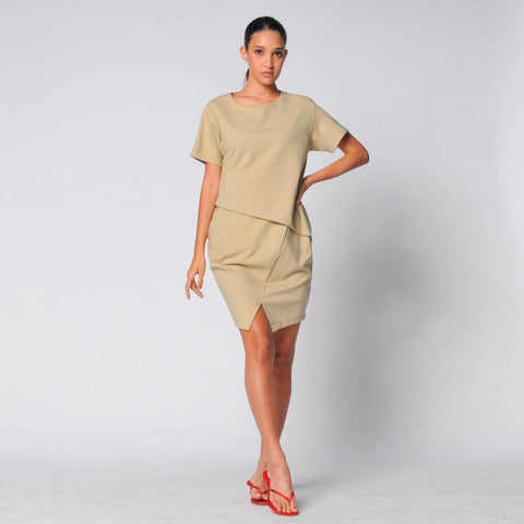 Addison Overlap Dress