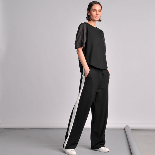 Lloyd Pullup Drawstring Full Garter Pants