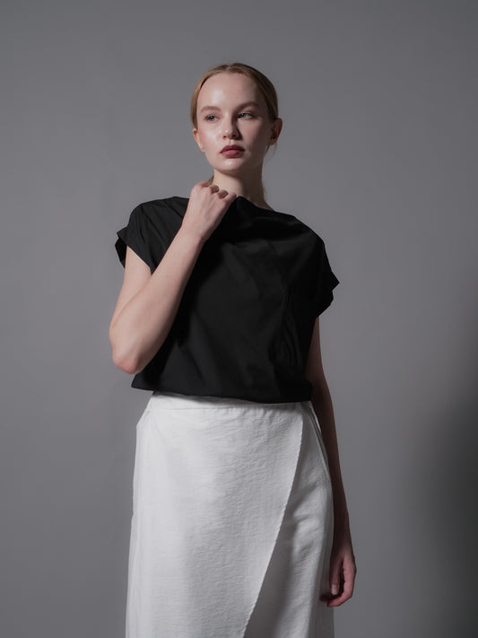 Hilda Cowl Neck Top