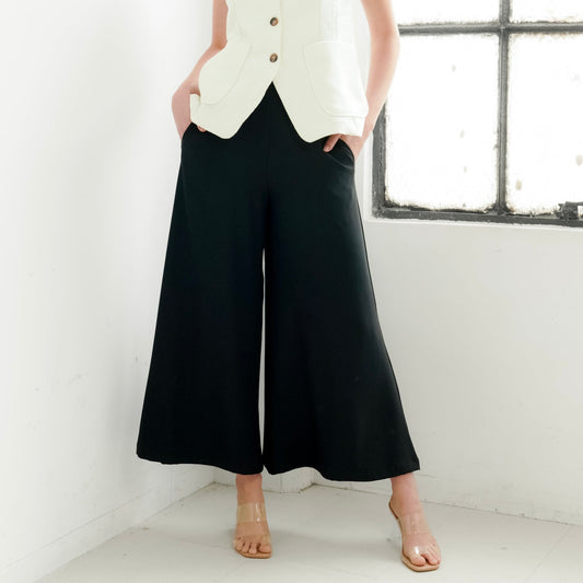 Louie Wide Crepe Pants