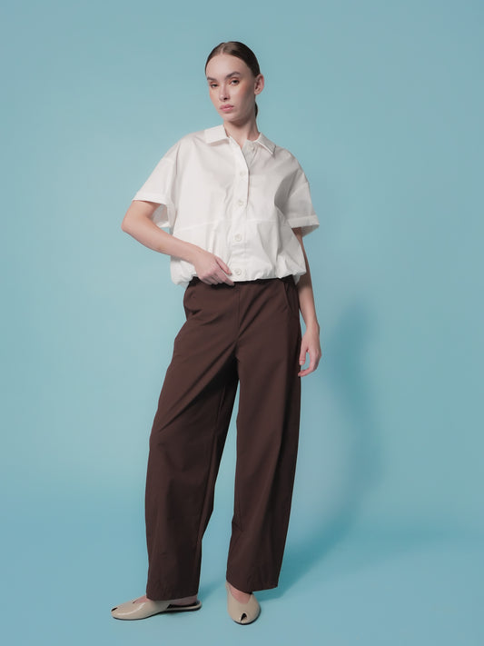 Emmy Bubble Hem Polo