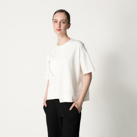 Cory Slanted Pocket Top